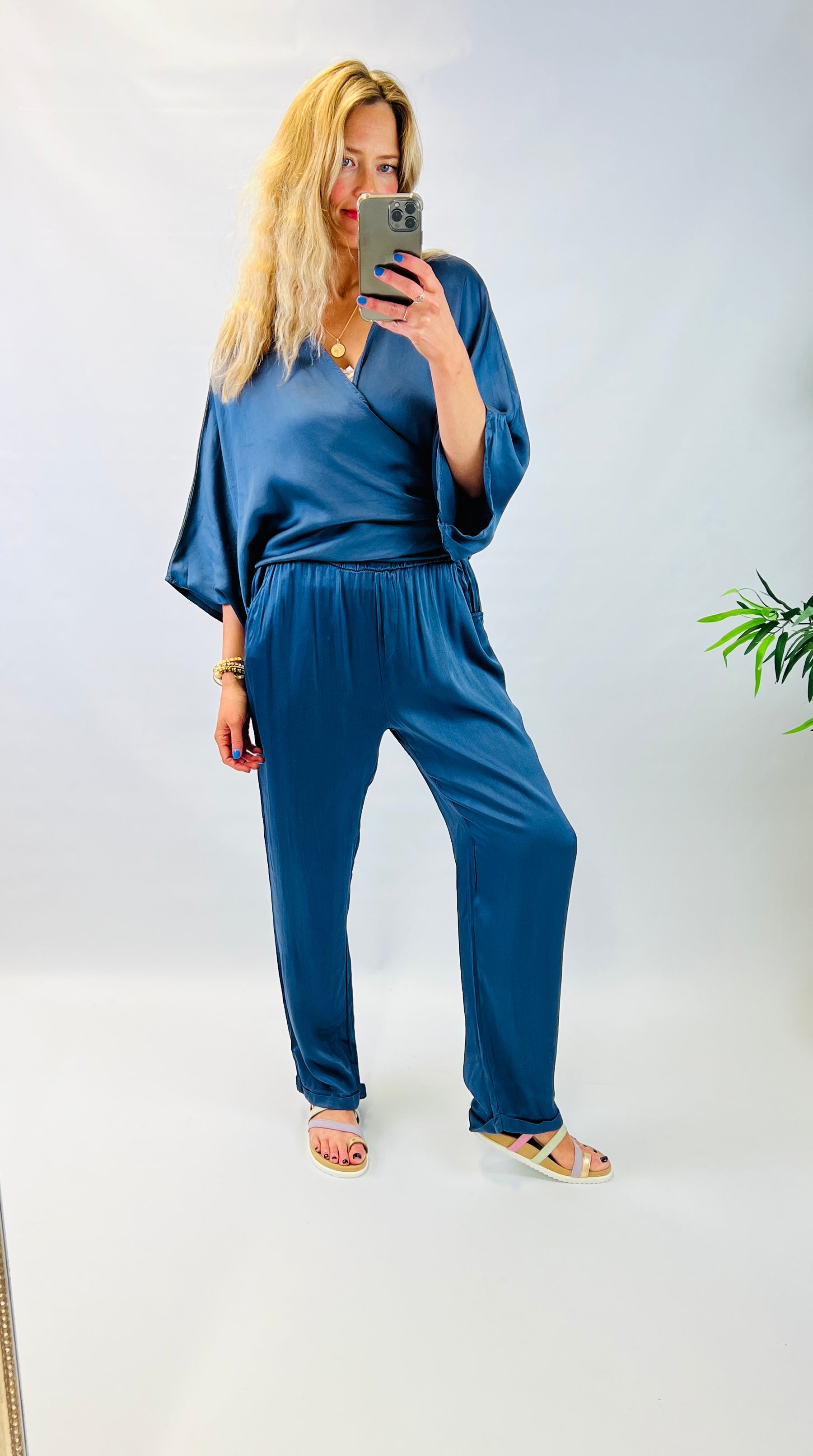 Odyssea Trousers Blue
