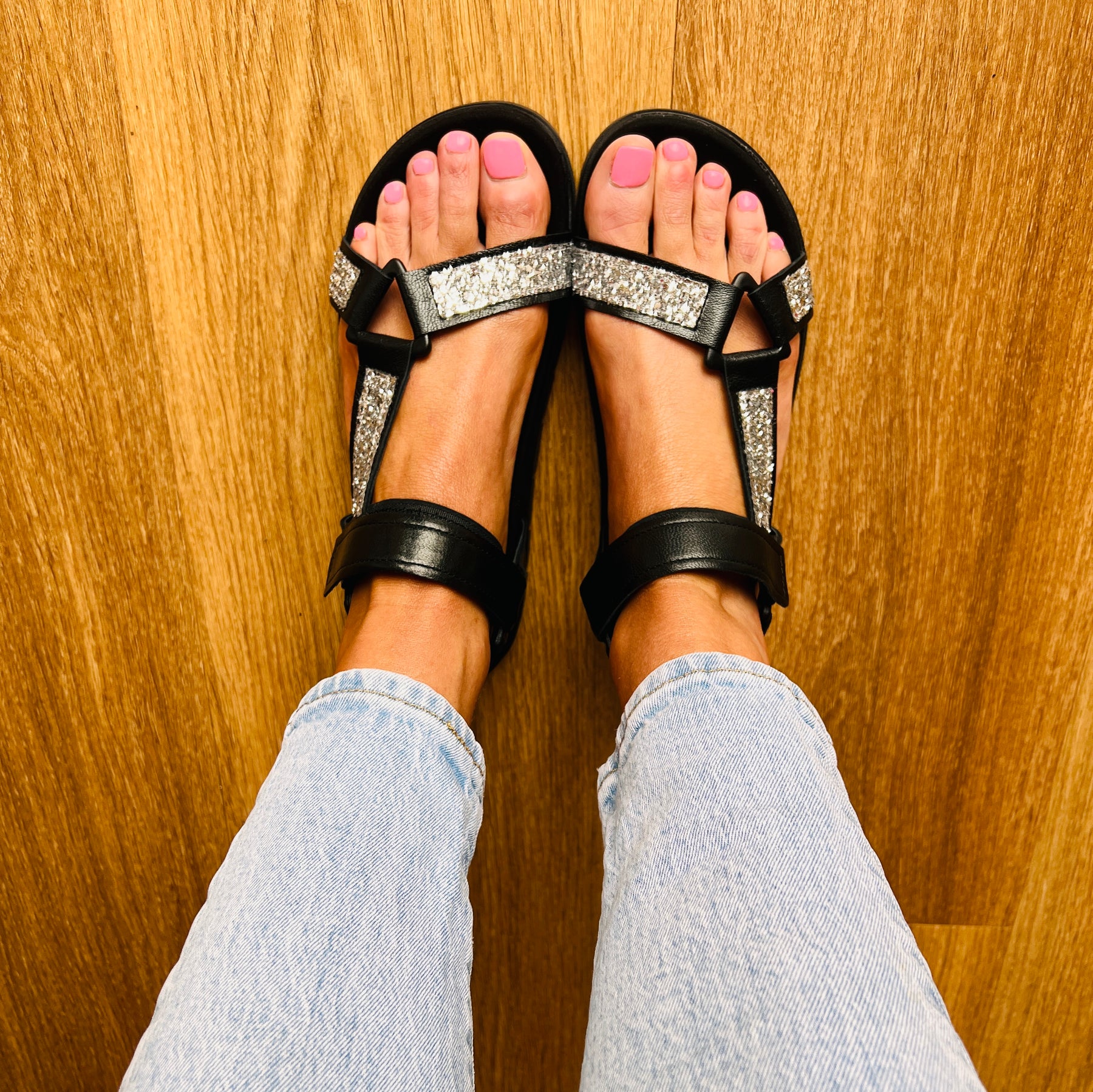 SAMPLE SALE Black Hikers size 39
