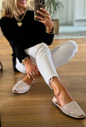 Dixie Multi Glitter Avarcas