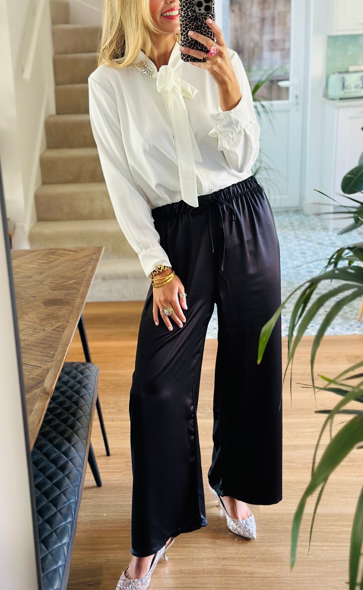 Satin Trousers