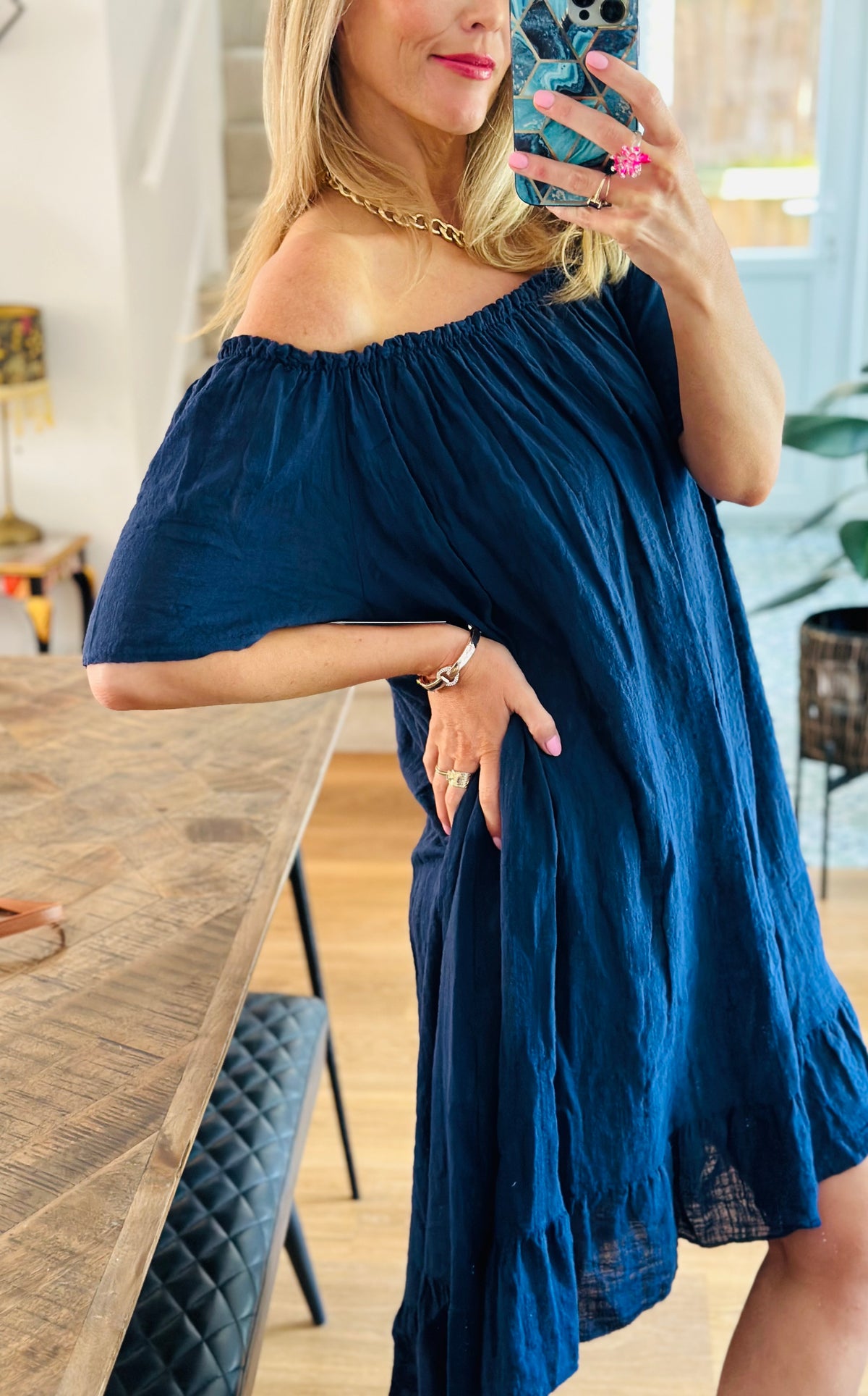 Bardot Cotton Dress