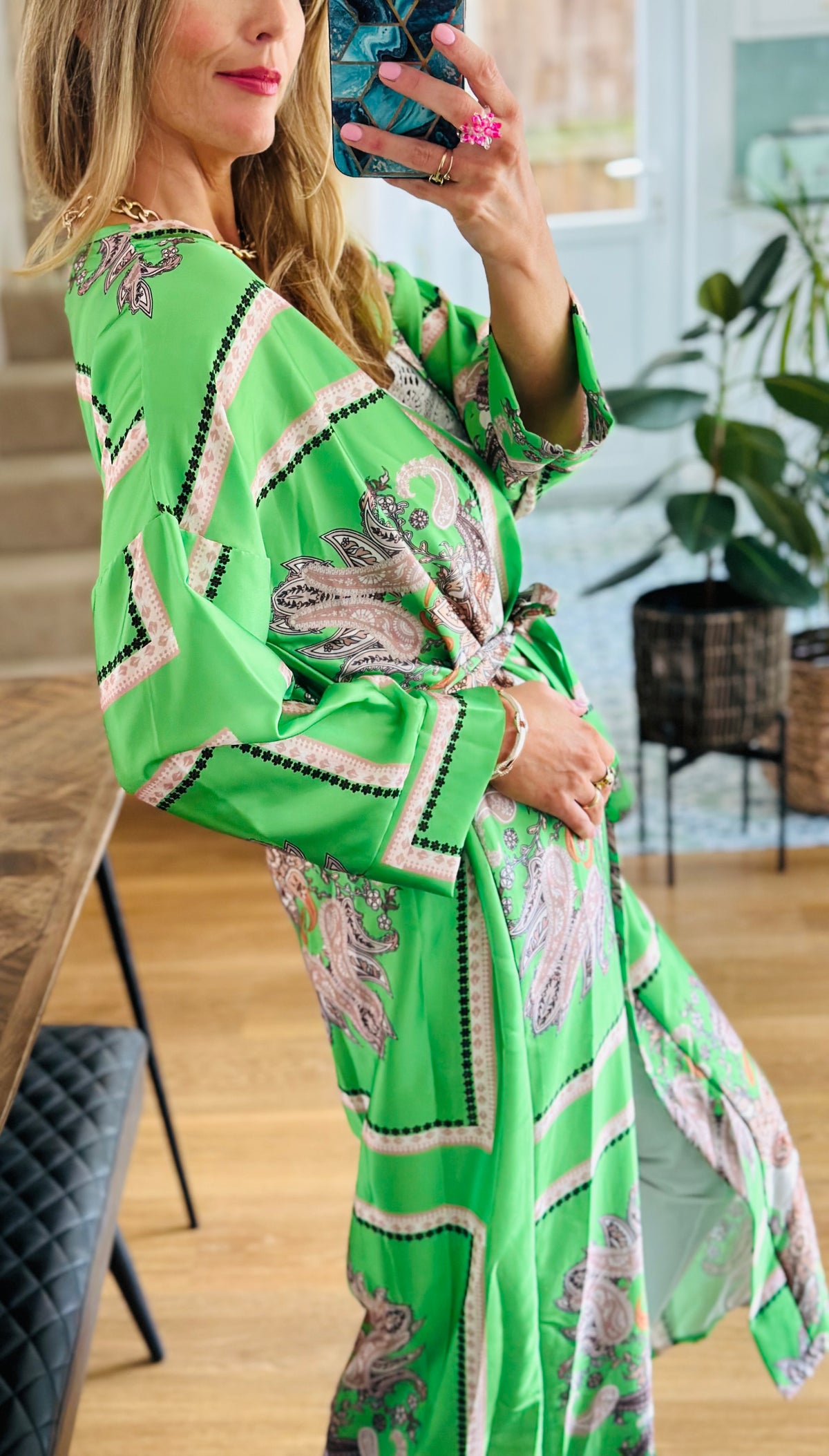 Printed Kimono
