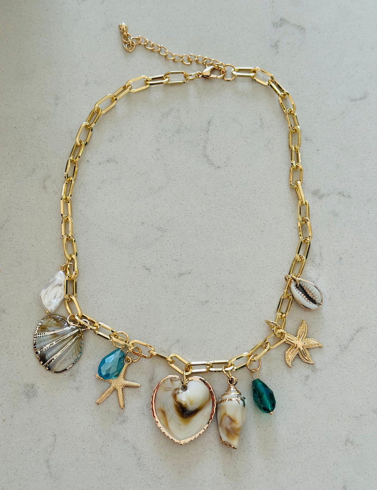 Shell Charm Necklace