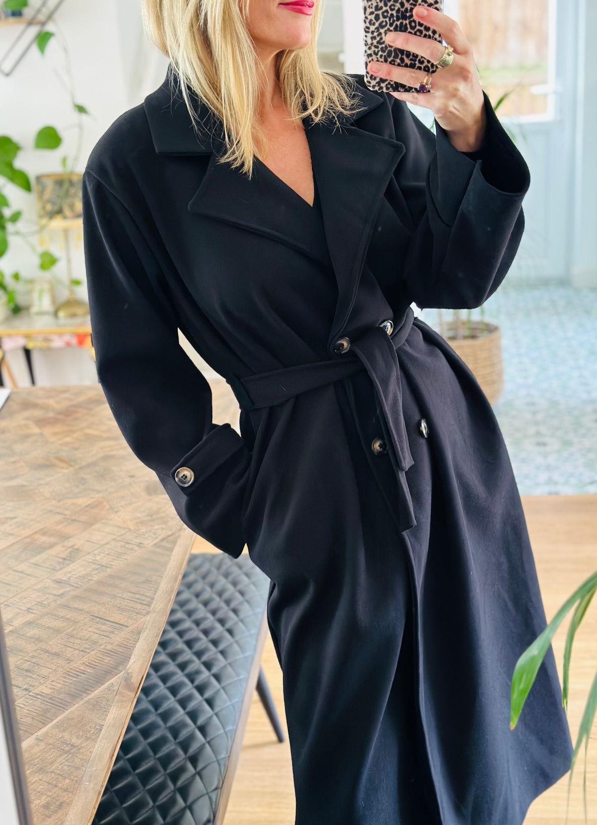 Belted Trench Coat