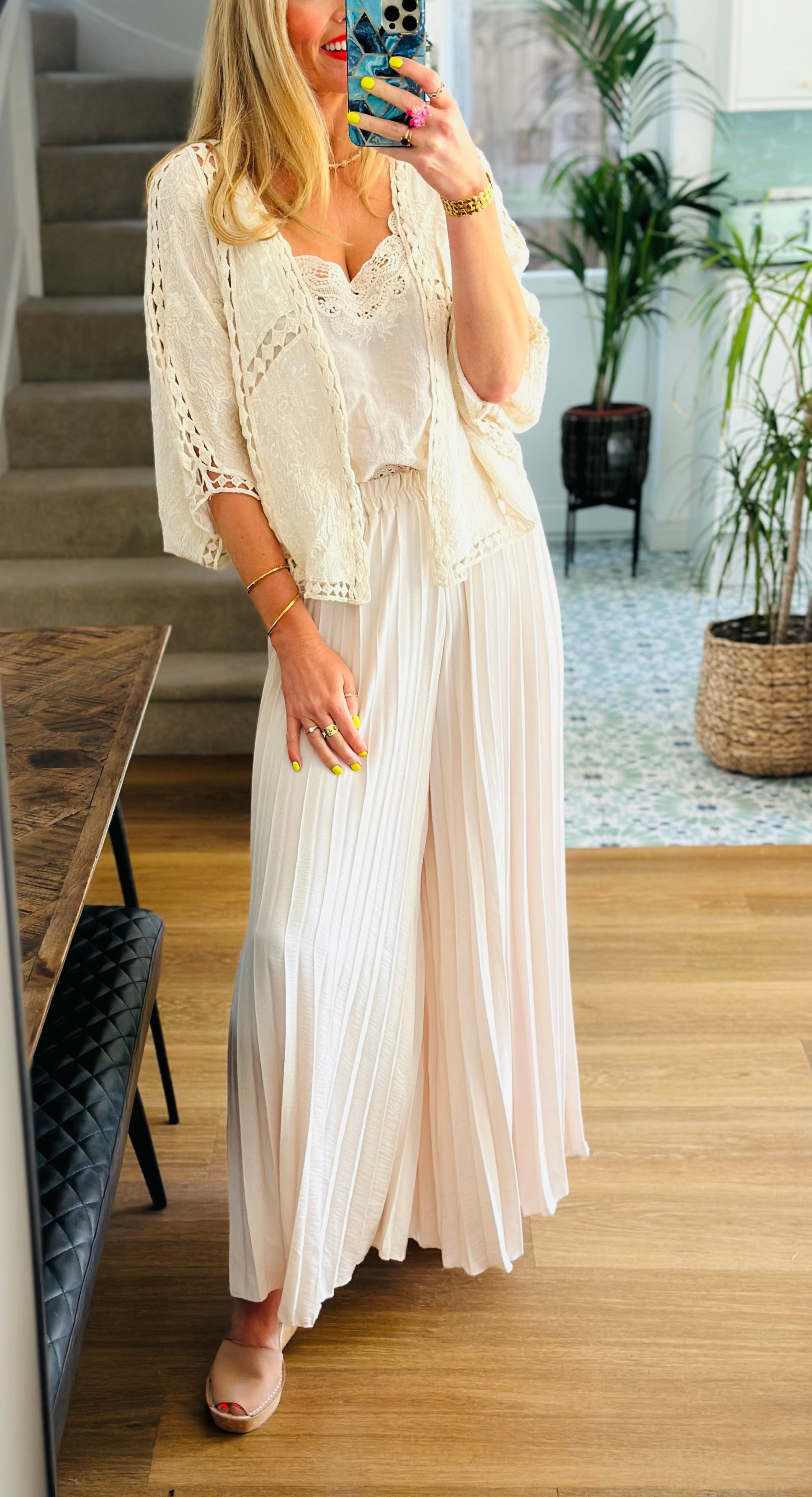 Pleated Trousers