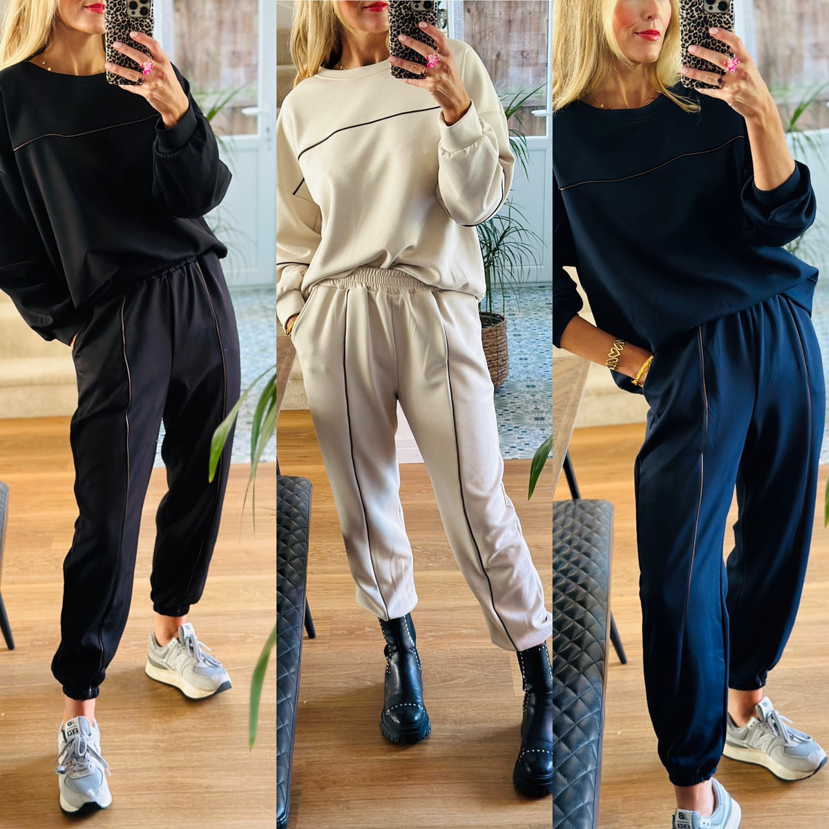 Piped Detail Tracksuit