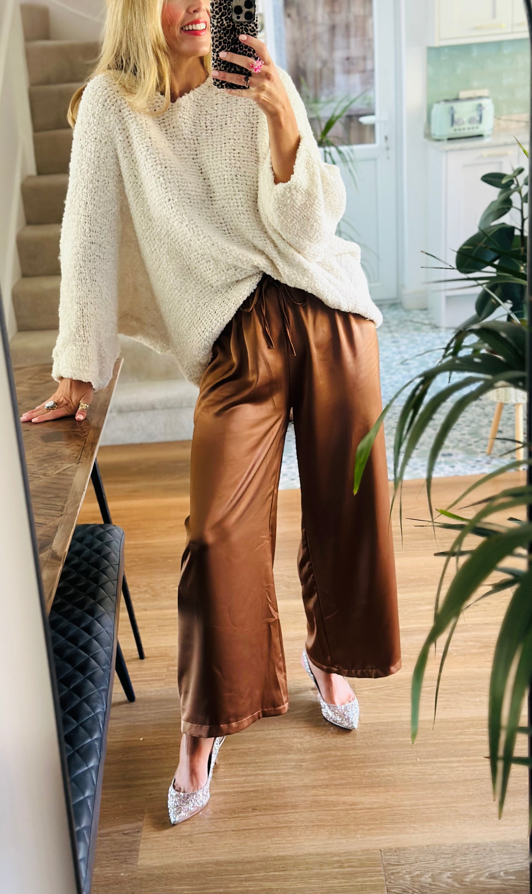 Satin Trousers