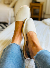 Morell Grey Suede Avarcas