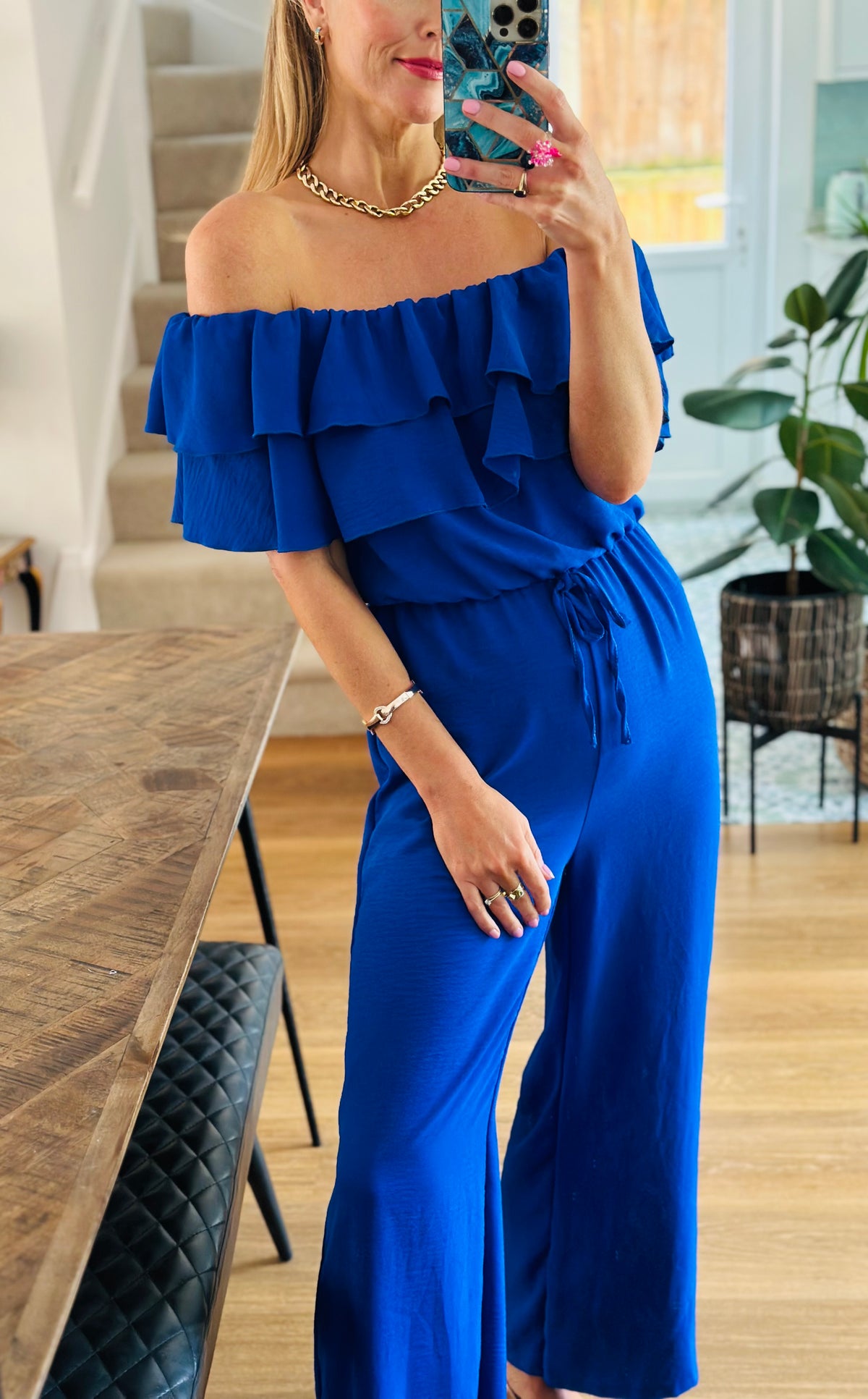 Ruffle Jumpsuit