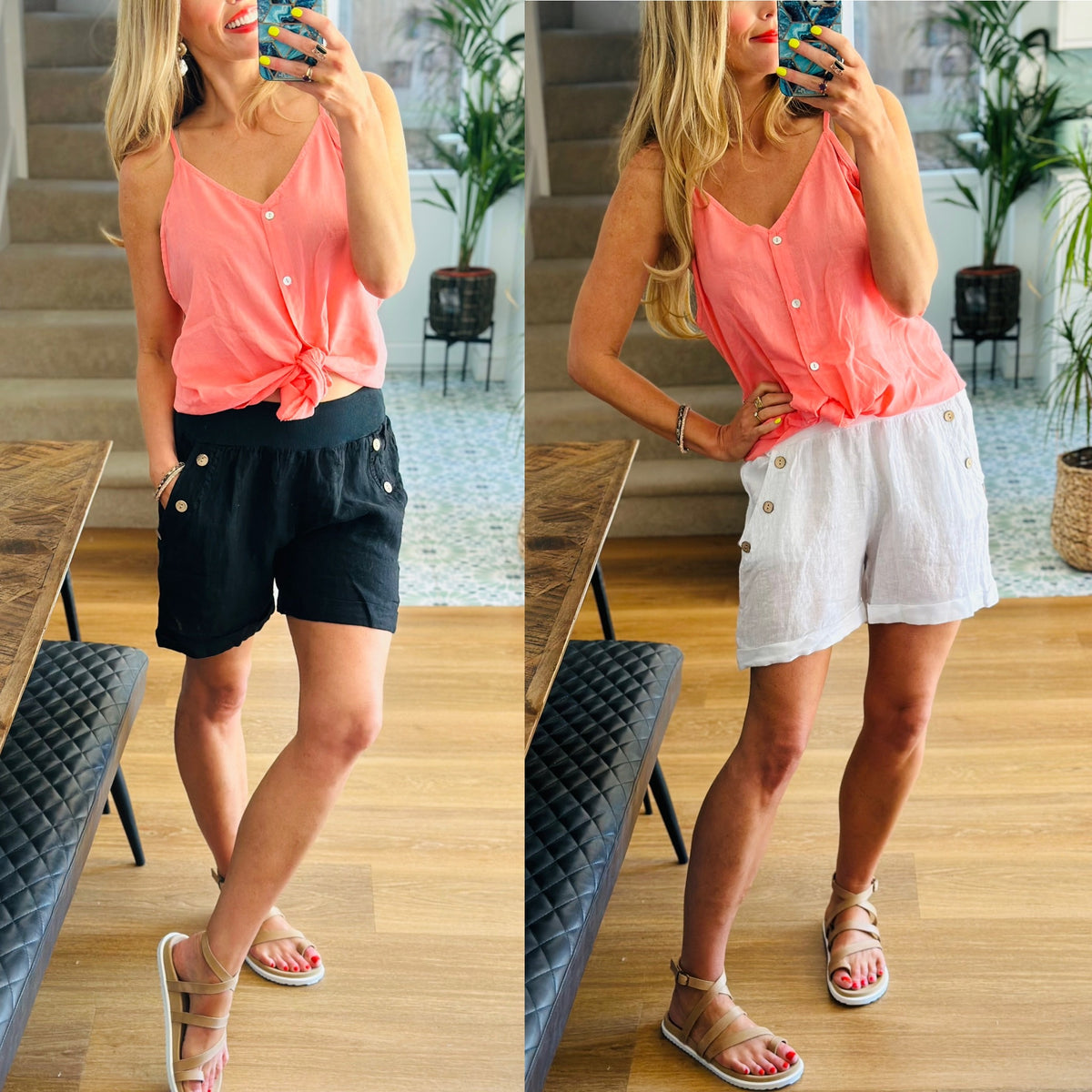 Linen Shorts
