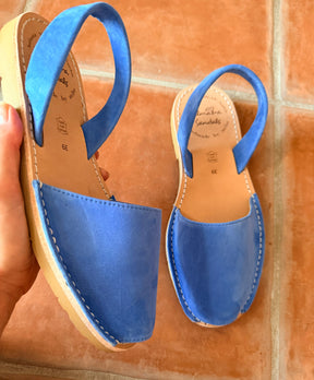 Sample sale sky blue suede size 39