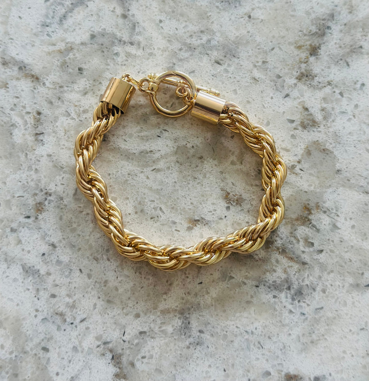 Chunky Rope Twist Bracelet
