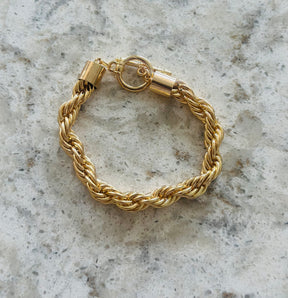 Chunky Rope Twist Bracelet