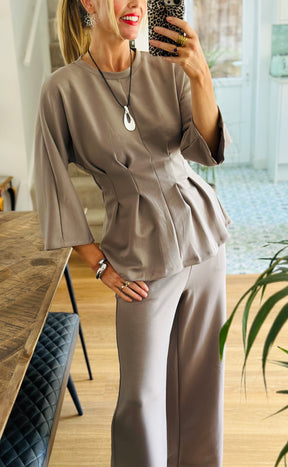 Peplum Co-Ord Set