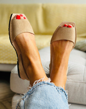 Alani Suede Peeptoes