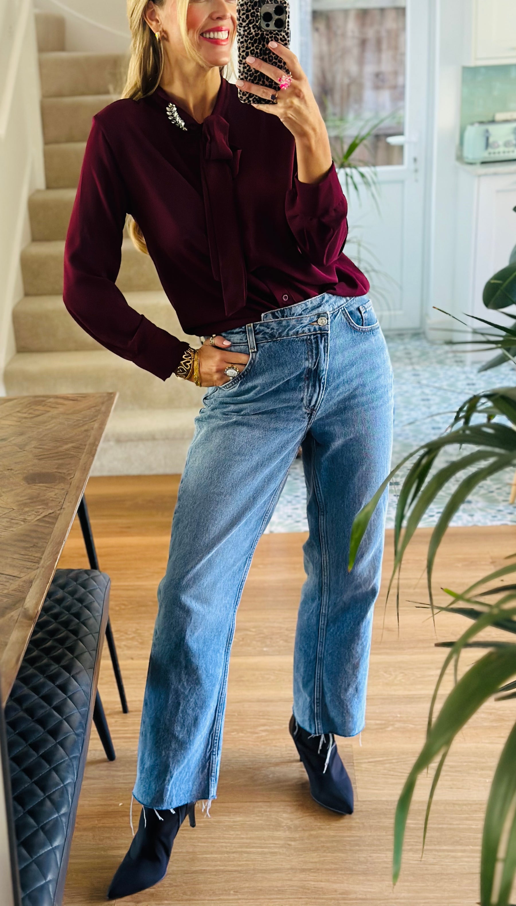 Pussybow blouse