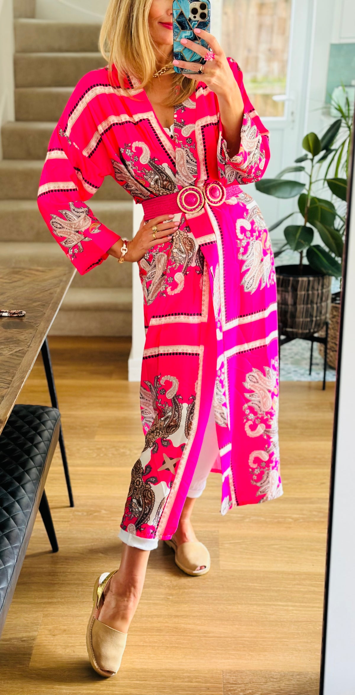Printed Kimono