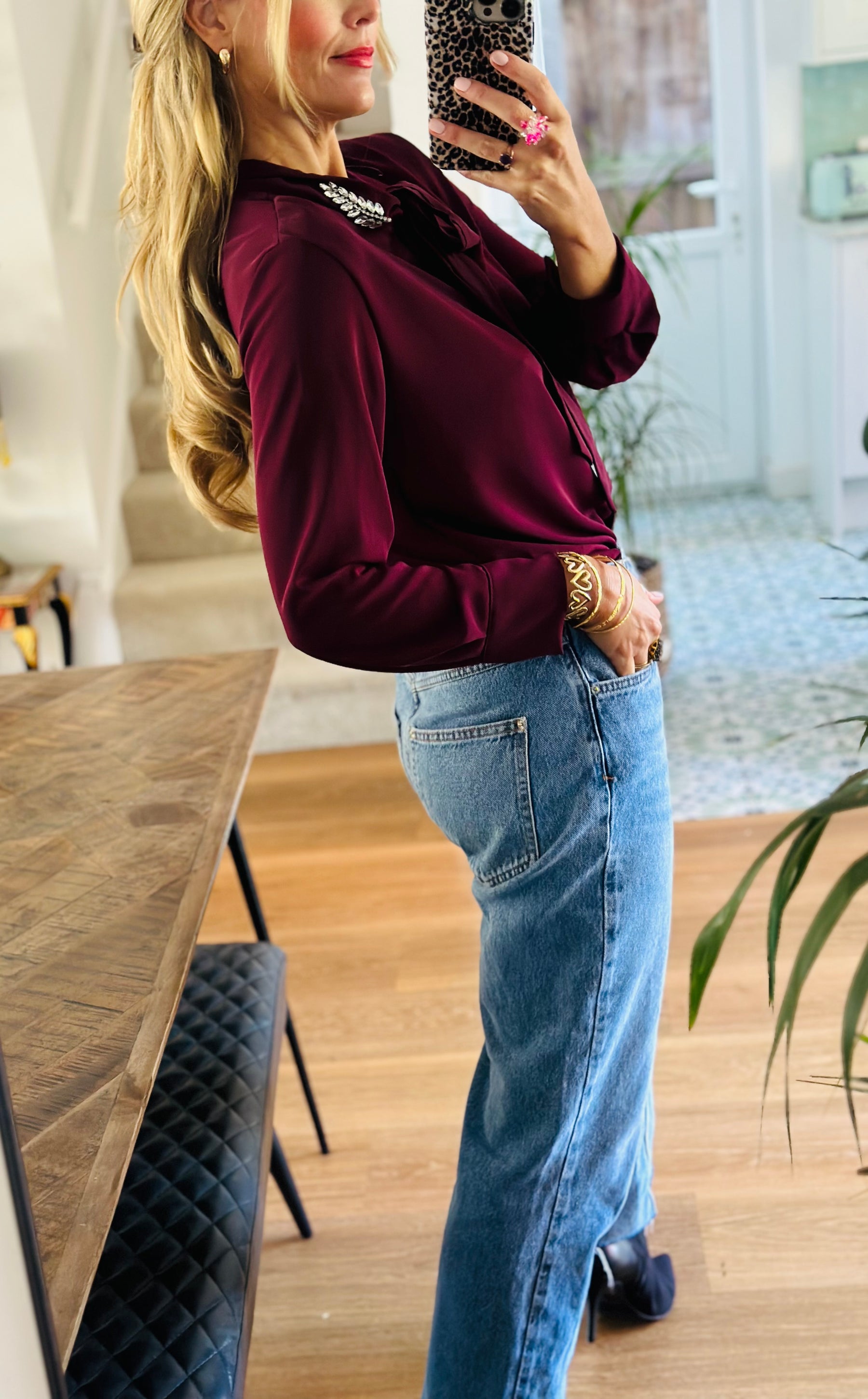 Pussybow blouse