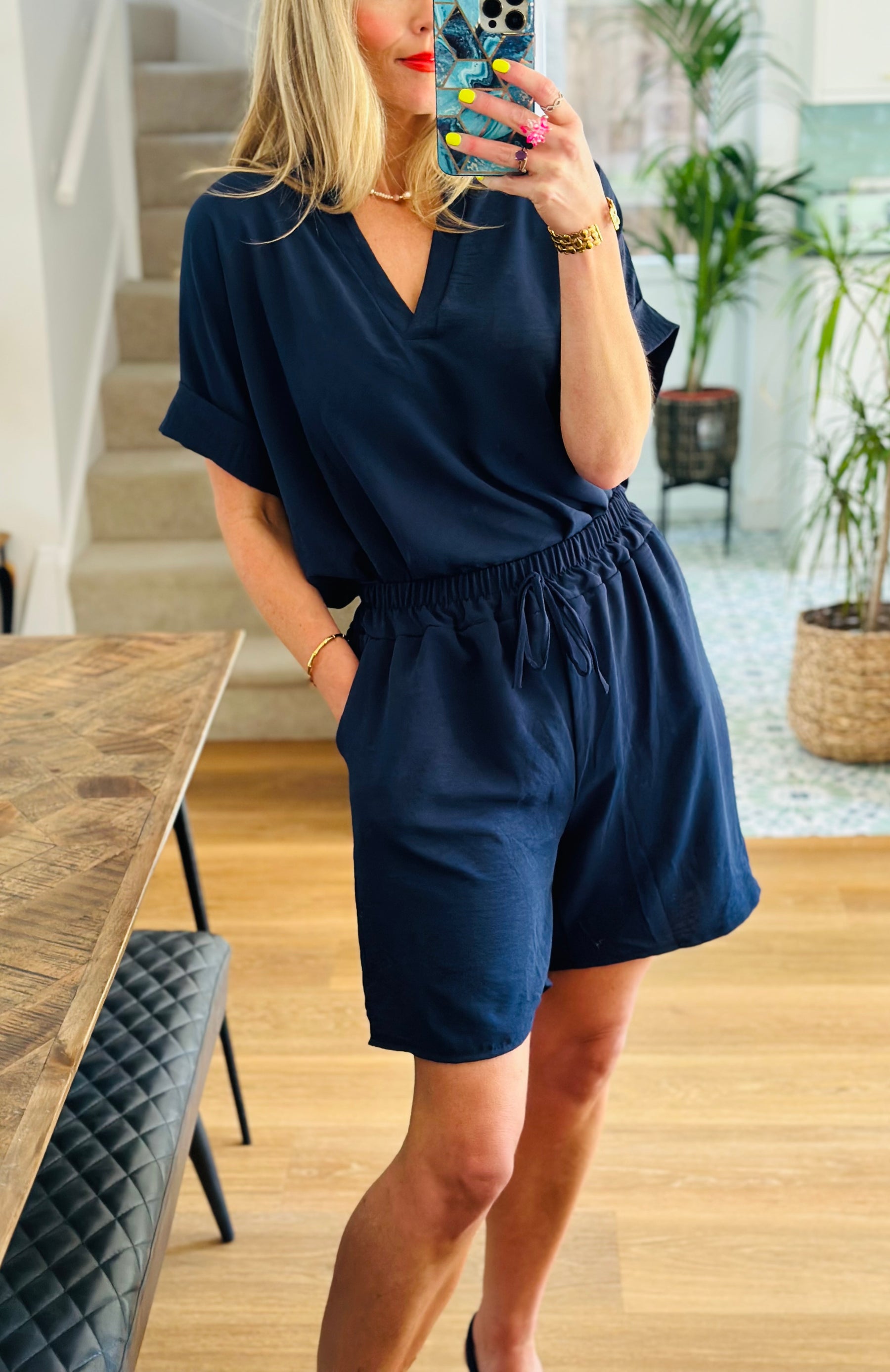 Loose Shorts Set