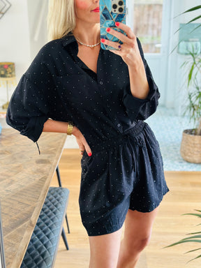 Diamante Shorts Set