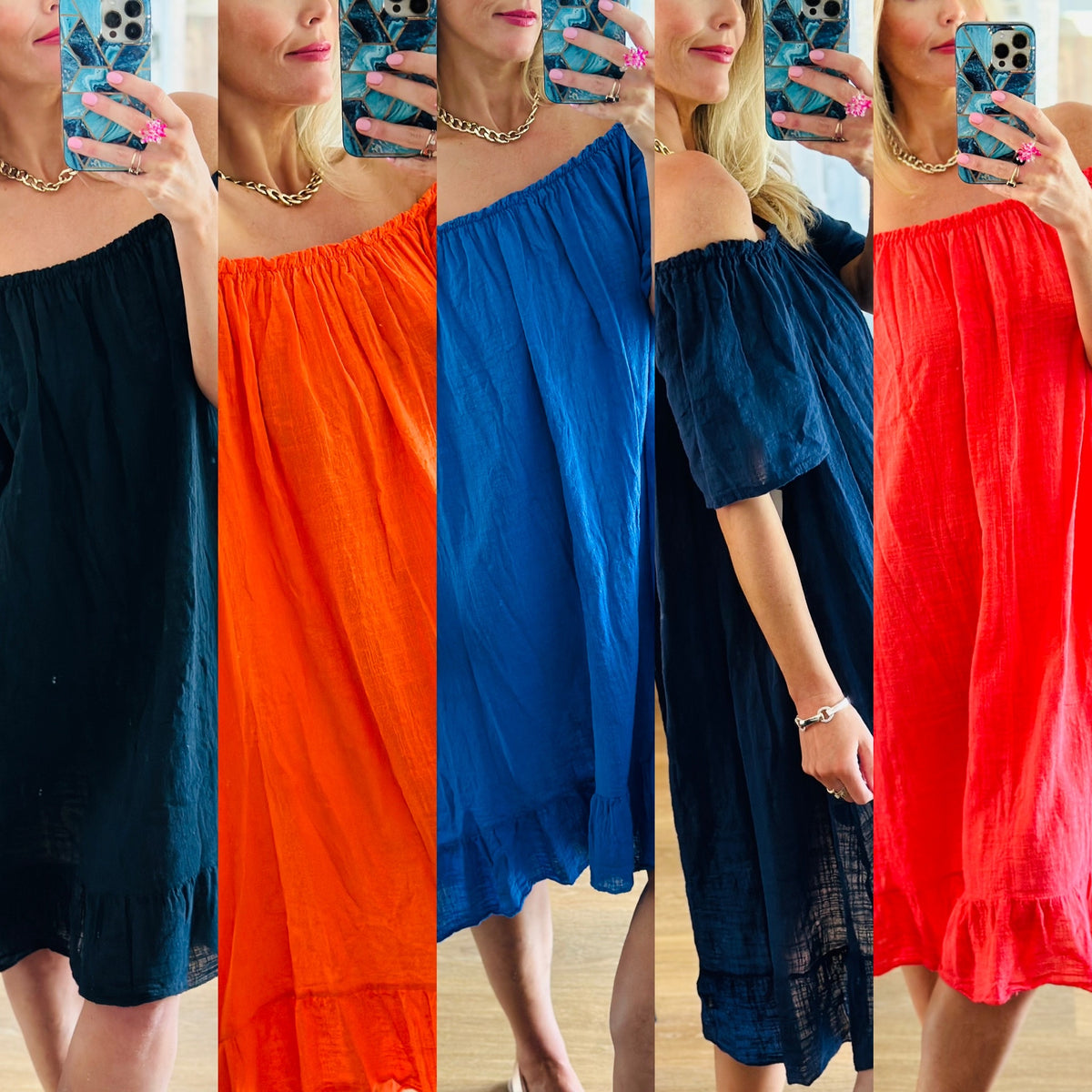 Bardot Cotton Dress