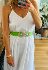 Stretchy waist belt