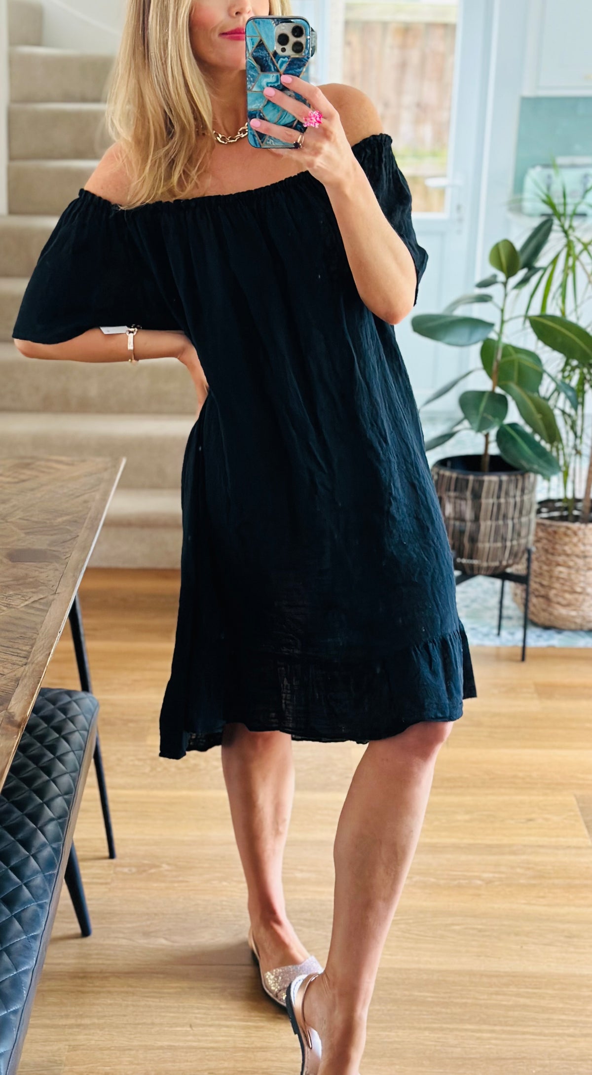Bardot Cotton Dress