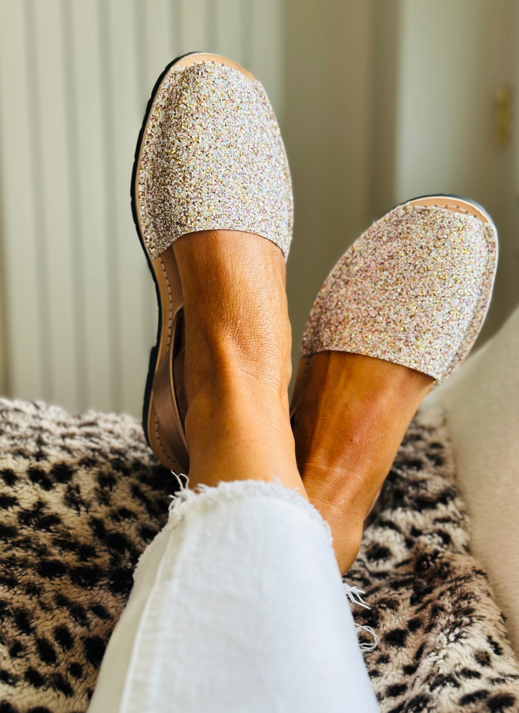 Dixie Multi Glitter Avarcas