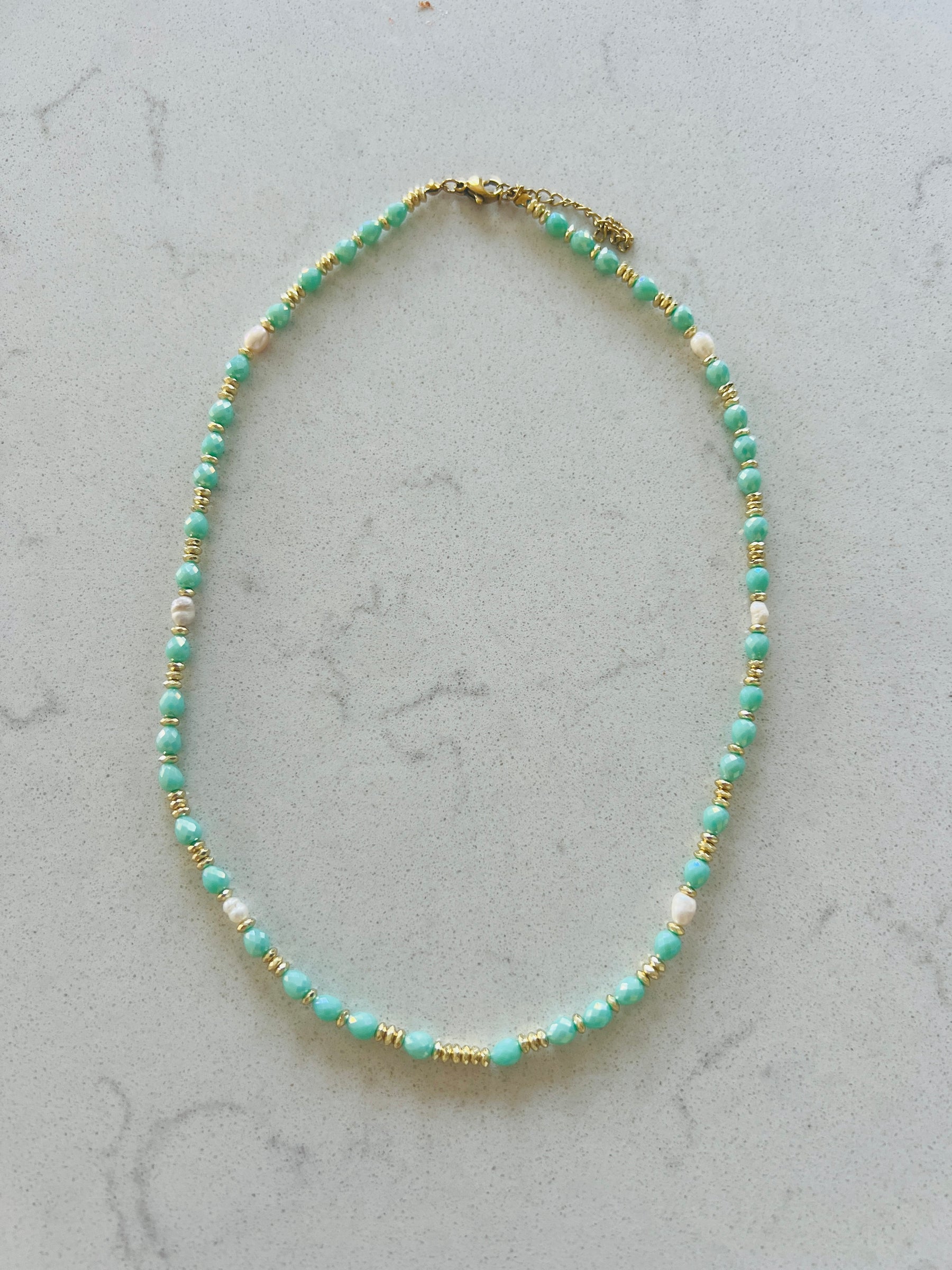 Precious Stone Choker Necklace