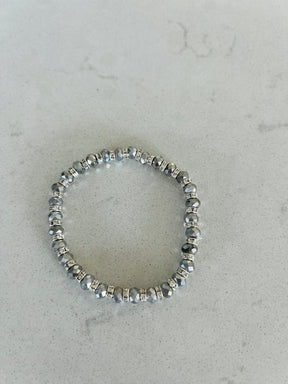 Glass Bead Stretch Bracelets