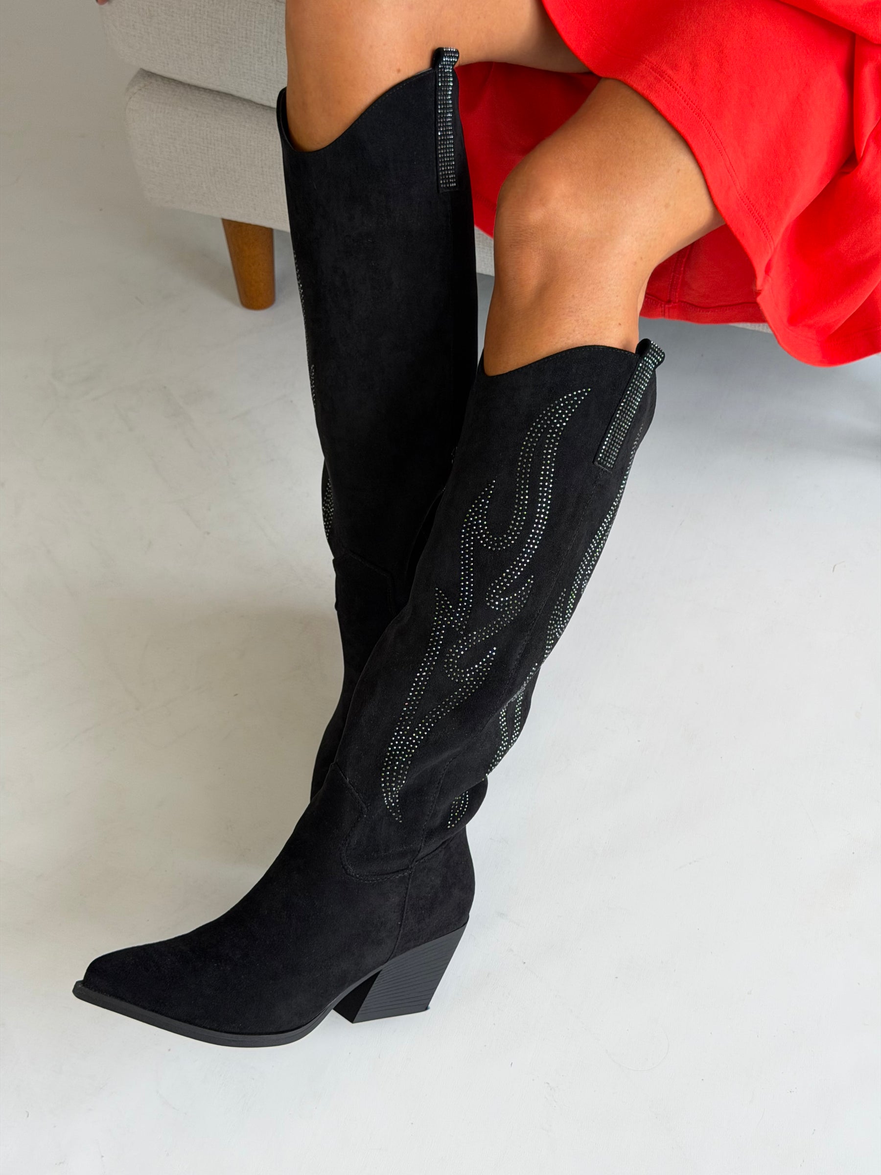 Midnight Cowgirl Western Boots