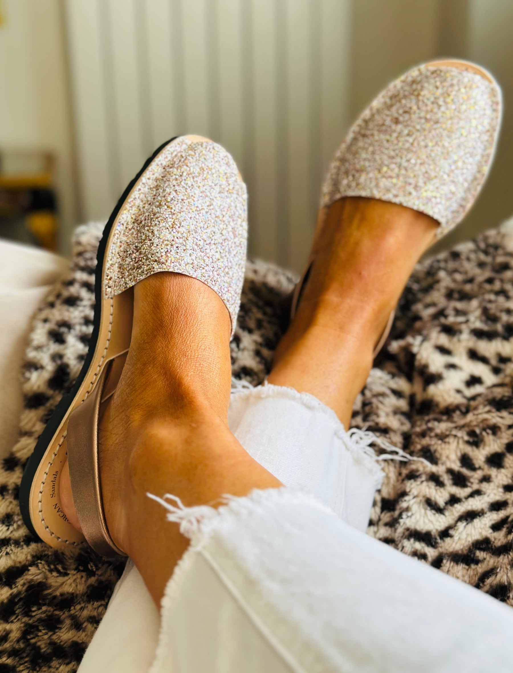 Dixie Multi Glitter Avarcas