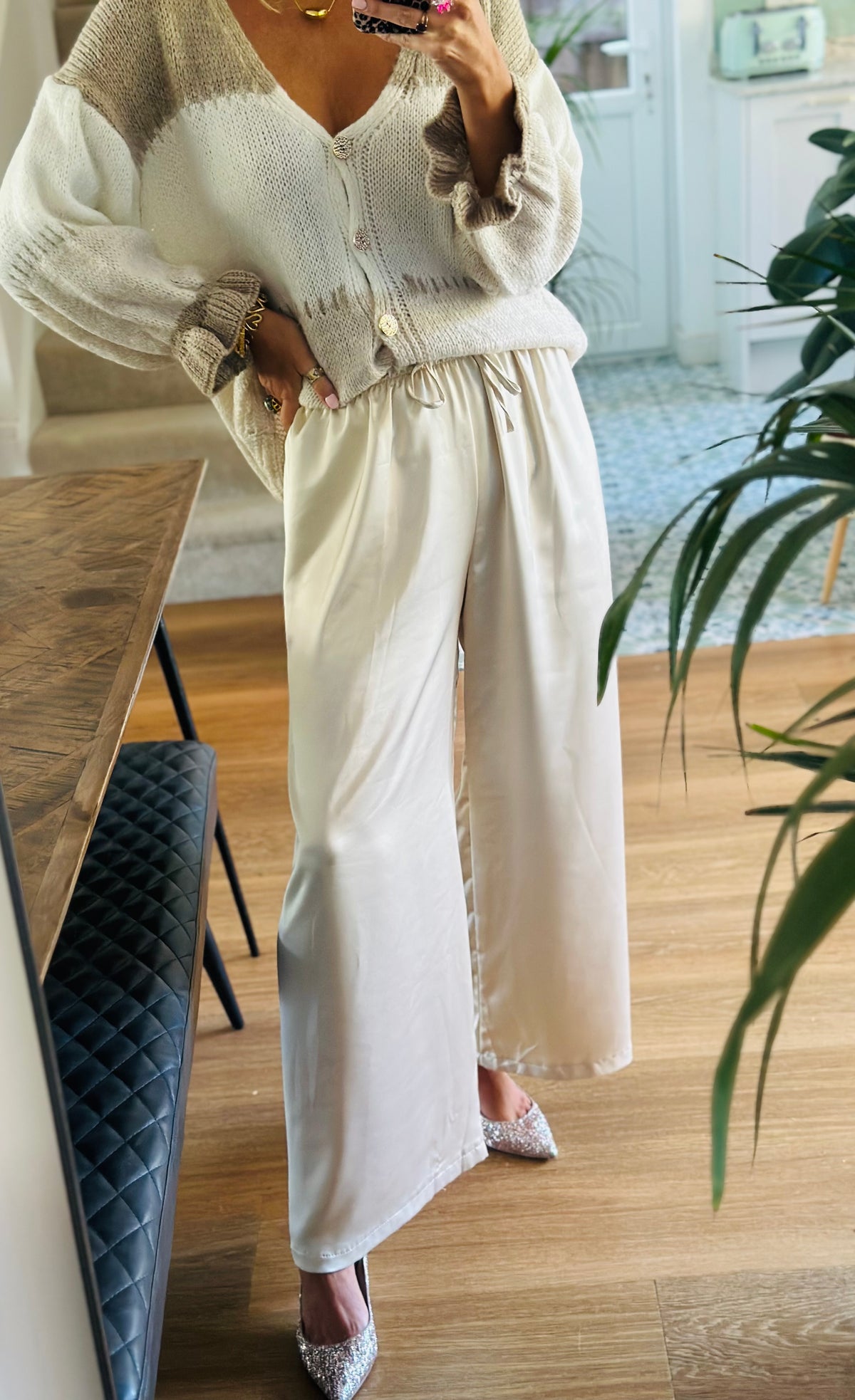 Satin Trousers