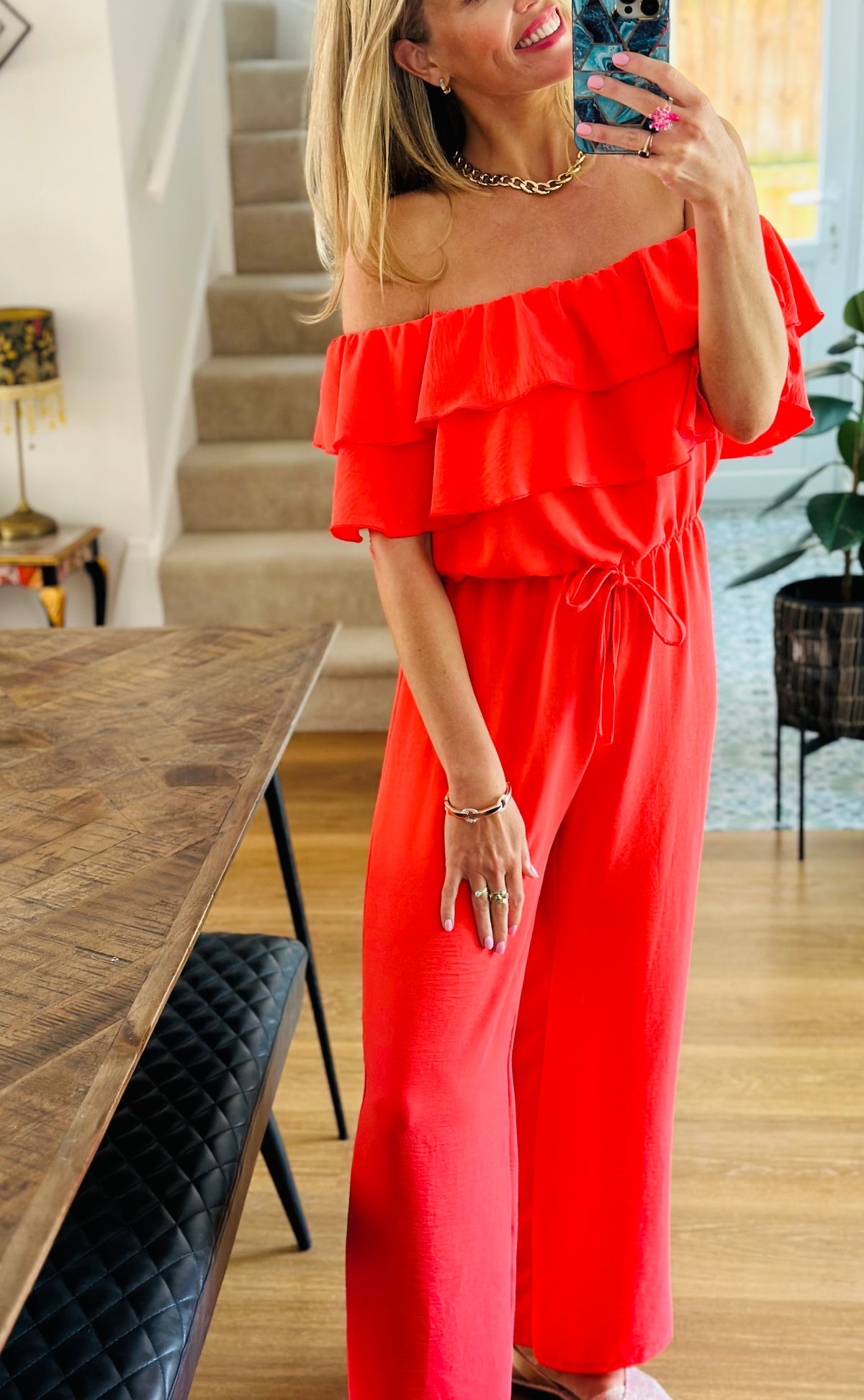 Ruffle Jumpsuit