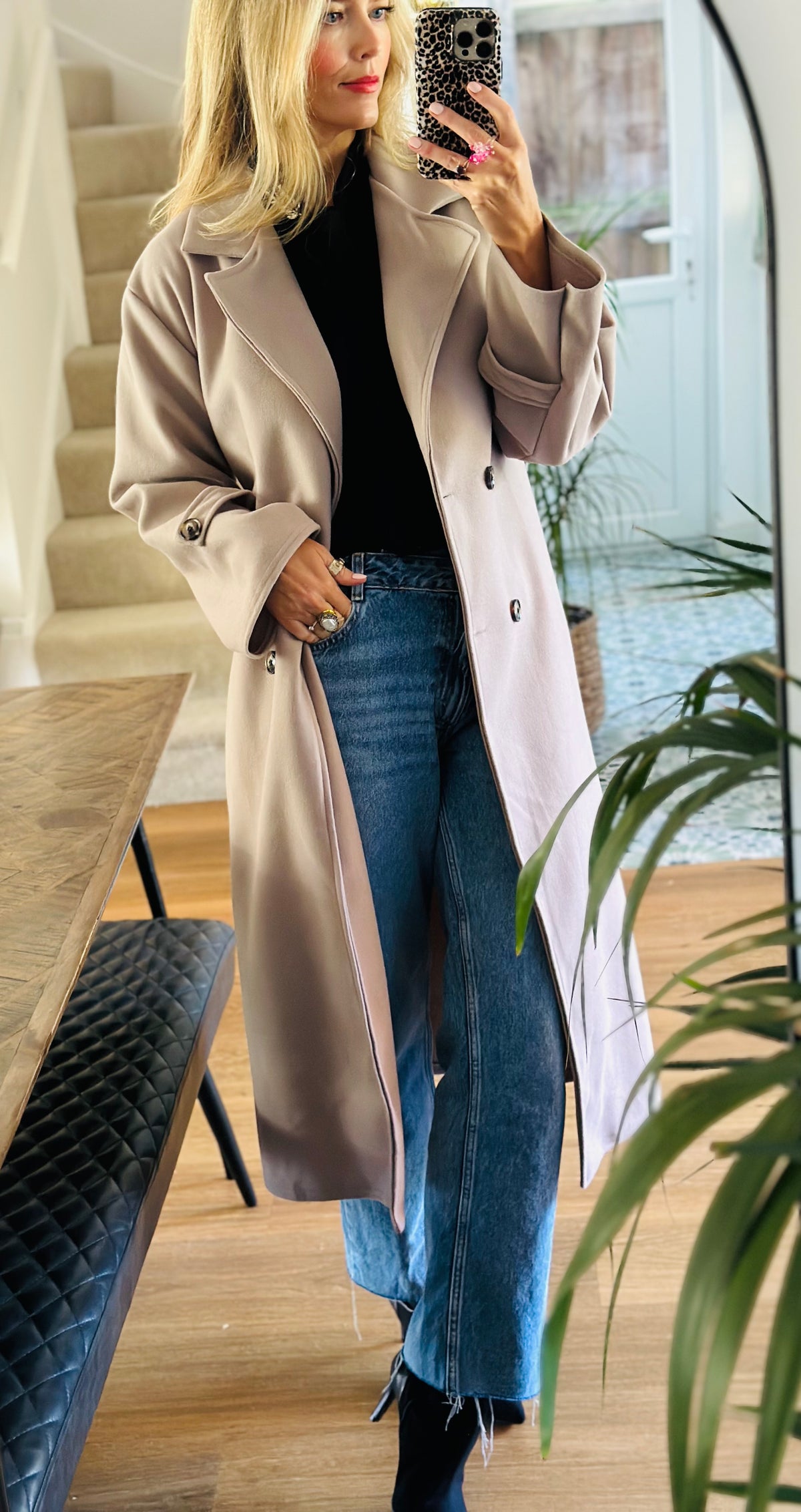 Belted Trench Coat