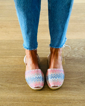 Peace Zig-Zag Avarcas