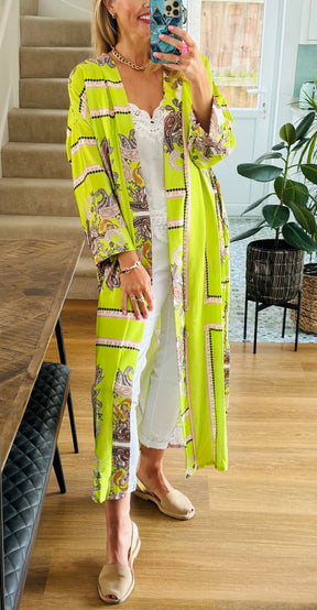 Printed Kimono
