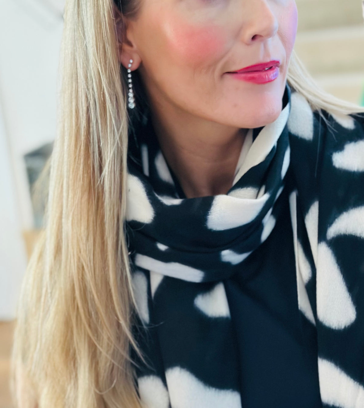 Diamante Drop Earrings