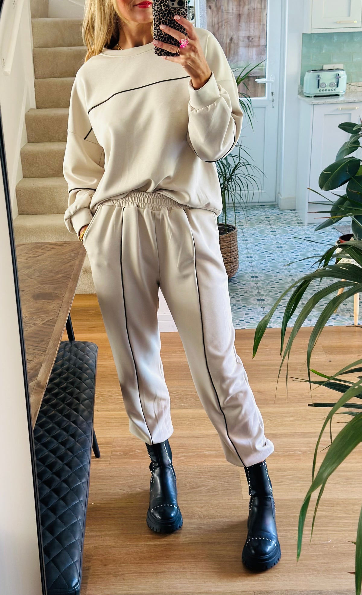 Piped Detail Tracksuit
