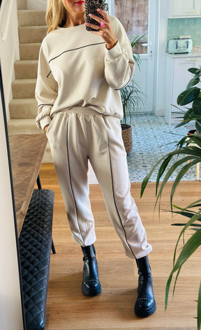 Piped Detail Tracksuit