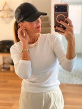 Baseball Cap in Faux Leather