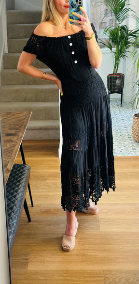 Lace Bohemian Dress