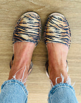 Untamed  Tiger Print Avarcas