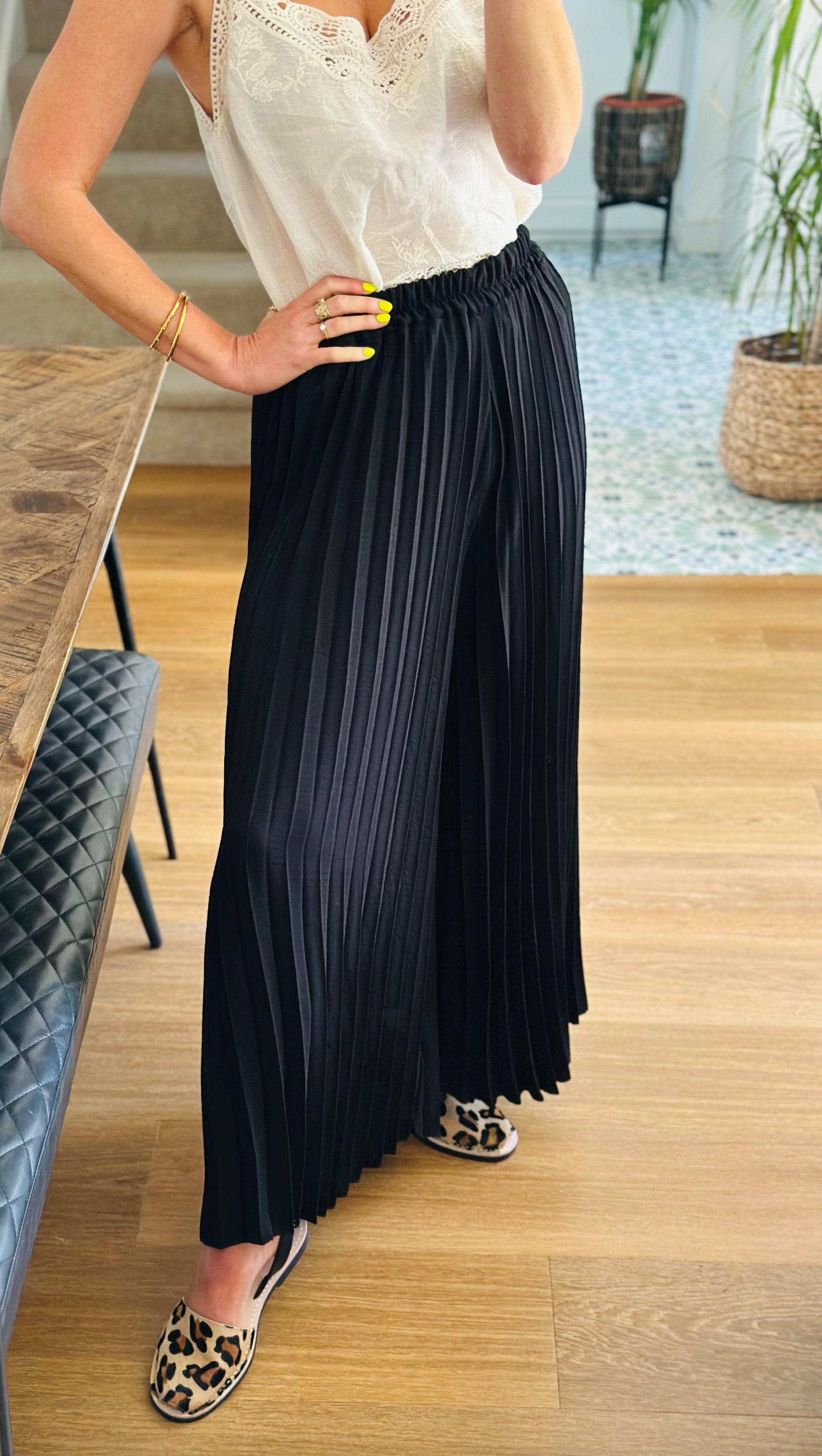 Pleated Trousers