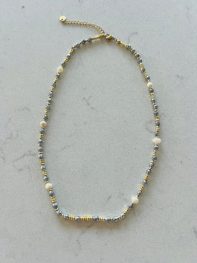 Precious Stone Choker Necklace