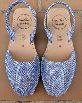 Sample Sale Blue and Silver size 39