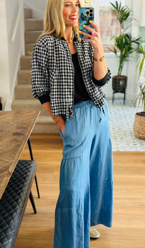 Gingham Jacket