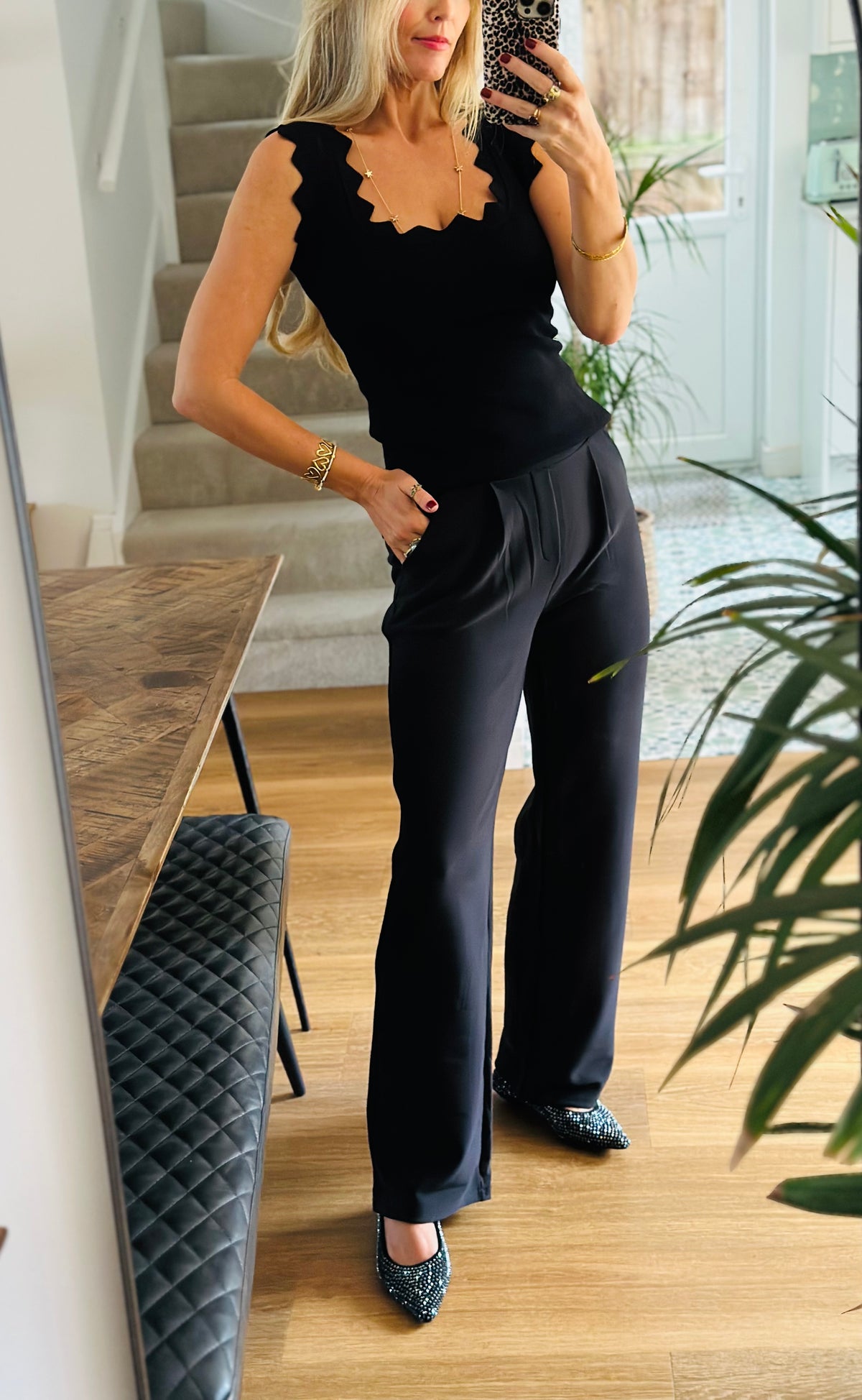 Tailored Stretch Trousers