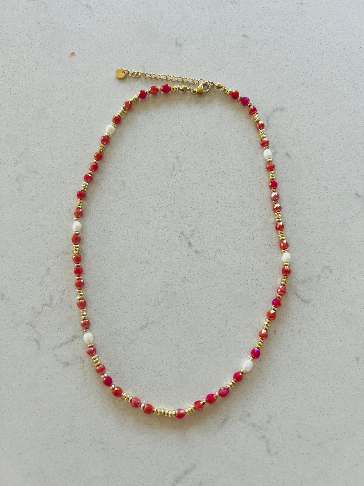 Precious Stone Choker Necklace