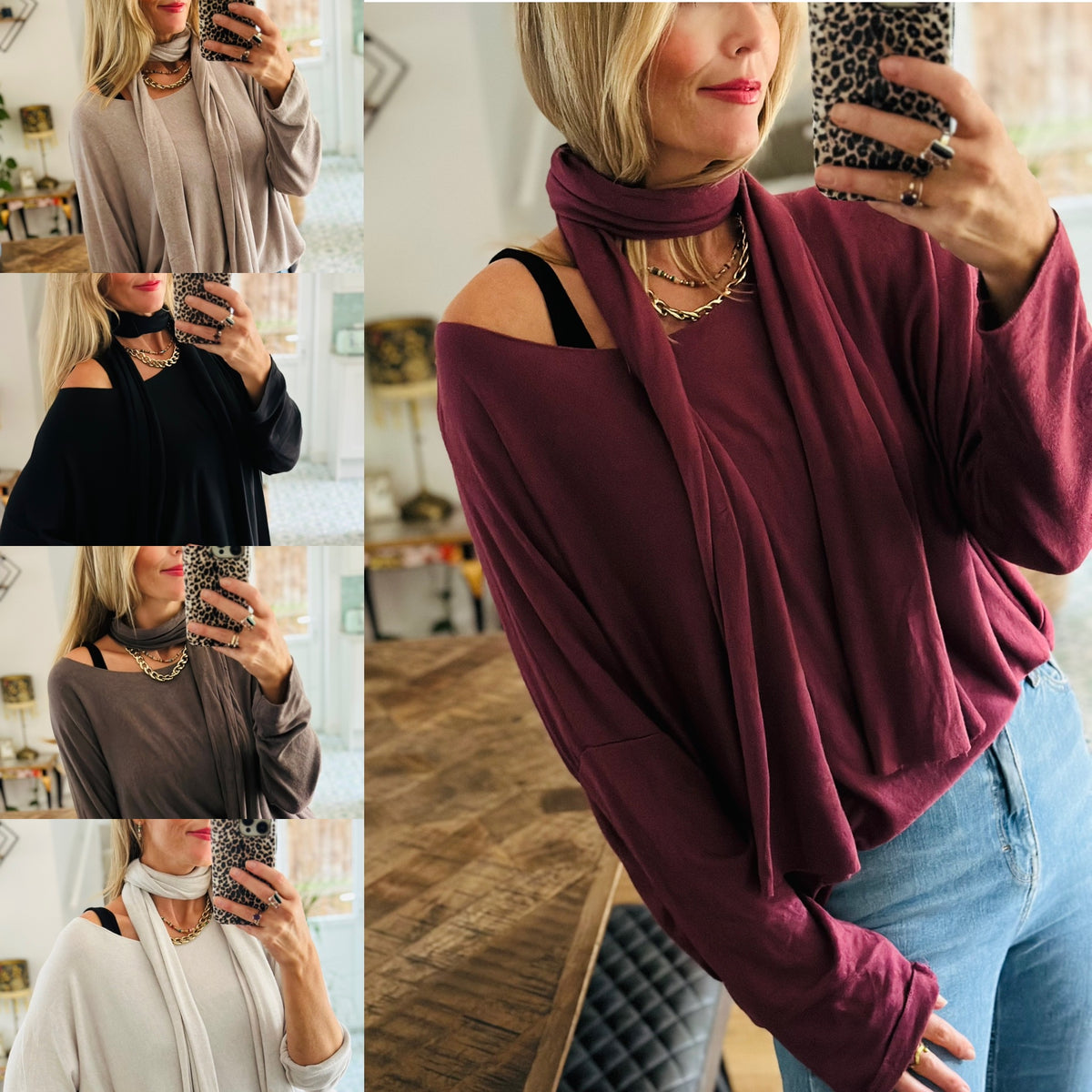 Scarf Top